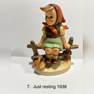 1930's Just Resting Hummel Figurine